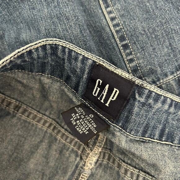 Denim Y2K Cargo Maxi Skirt - Picture 3 of 4